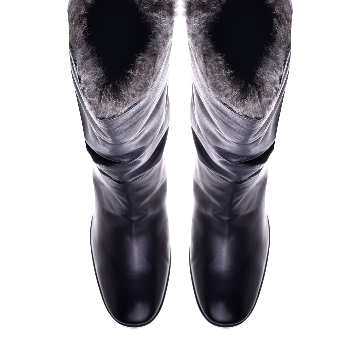 Botte noire en nappa
