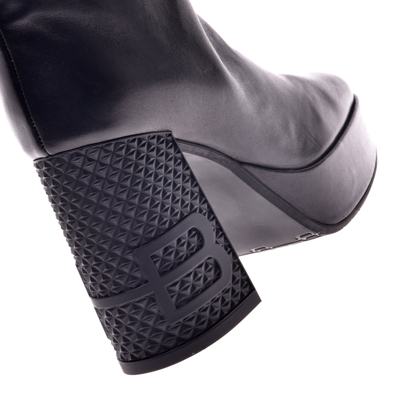 Botte noire en nappa