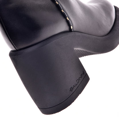 Botte noire en nappa