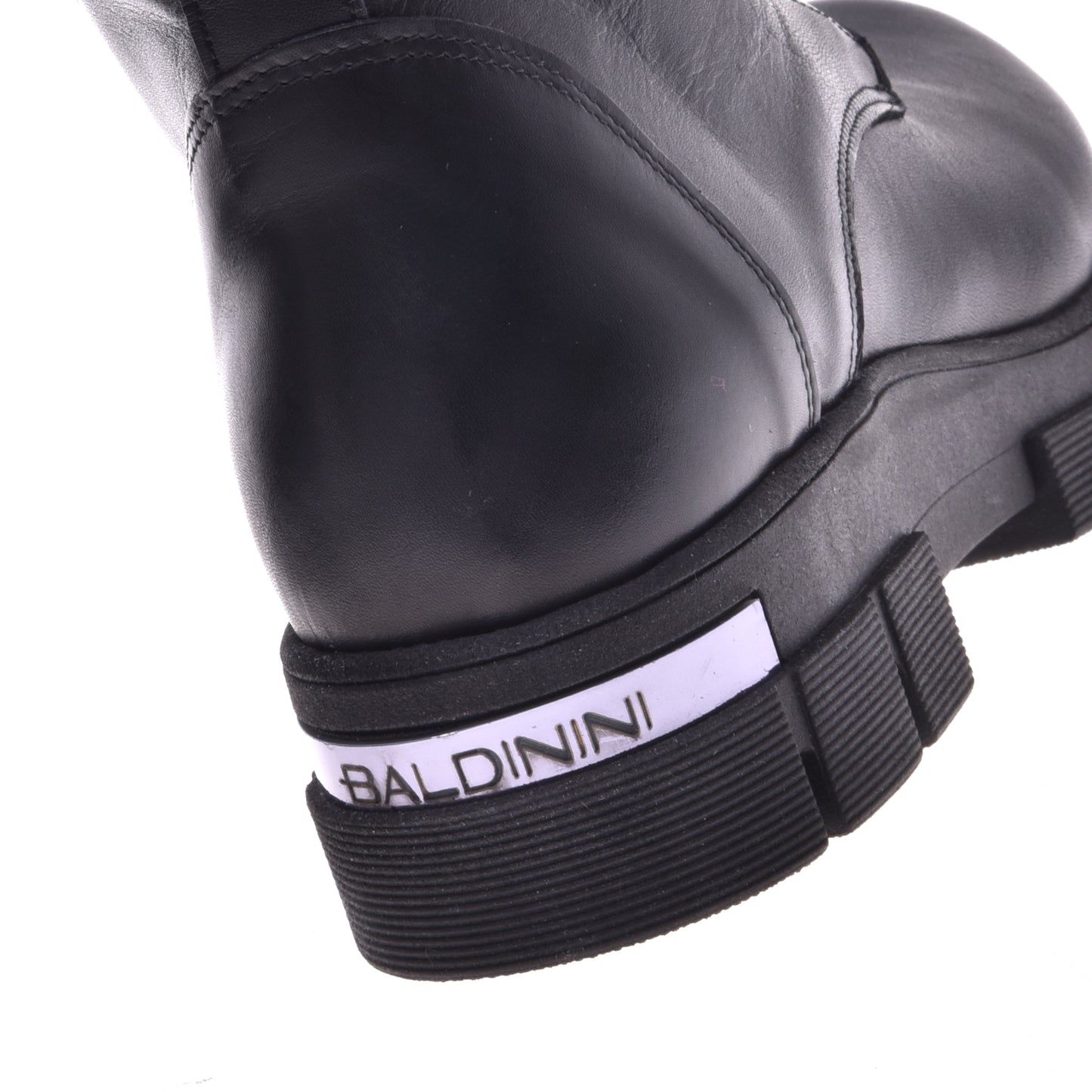 Stivali in vitello nero