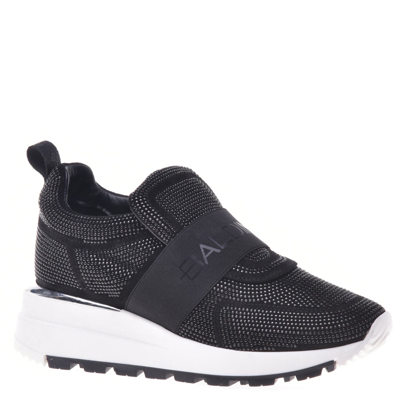 Sneakers en daim noir