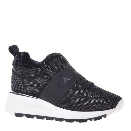 Sneakers en daim noir