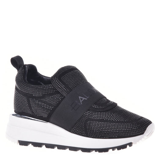 Sneakers en daim noir