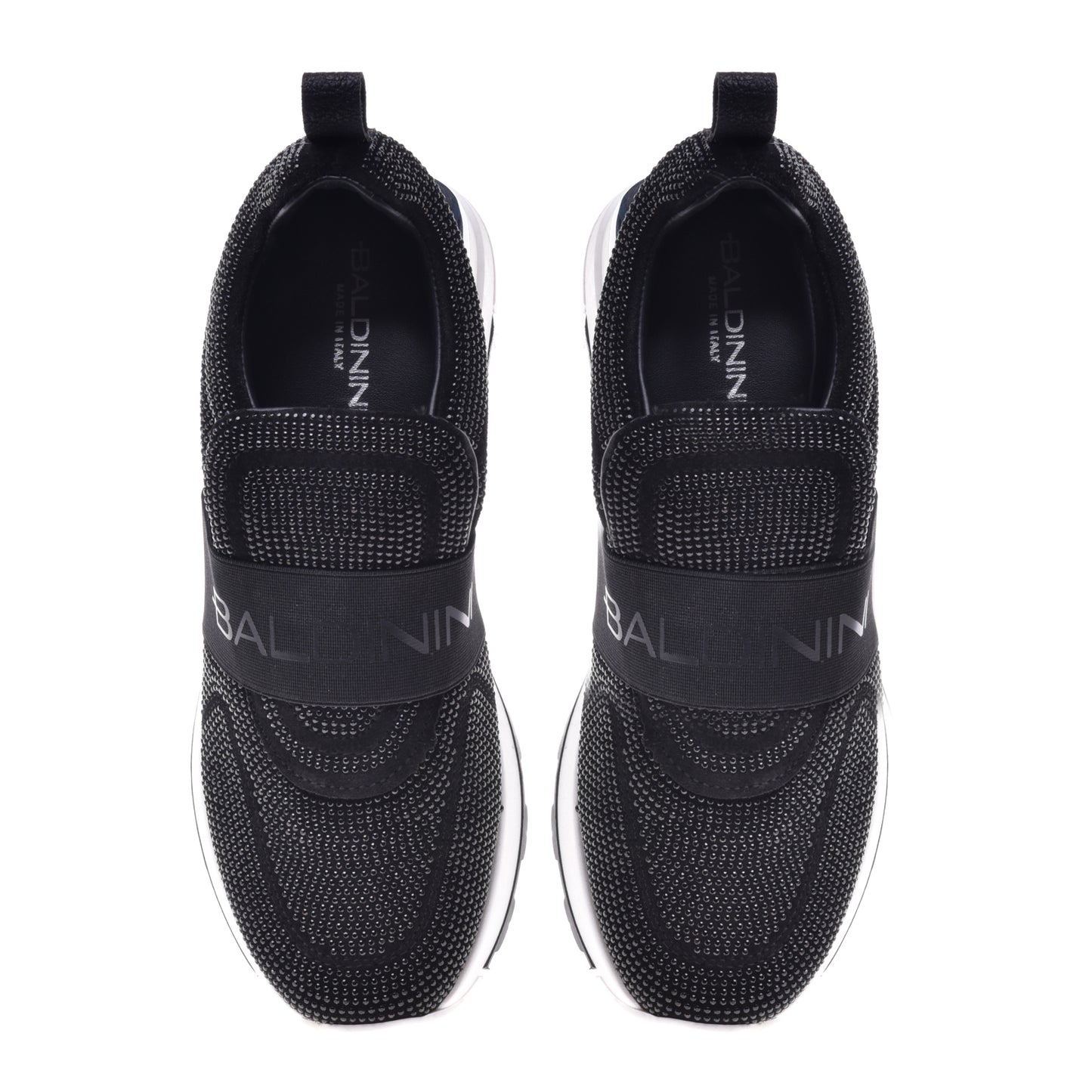 Sneakers en daim noir