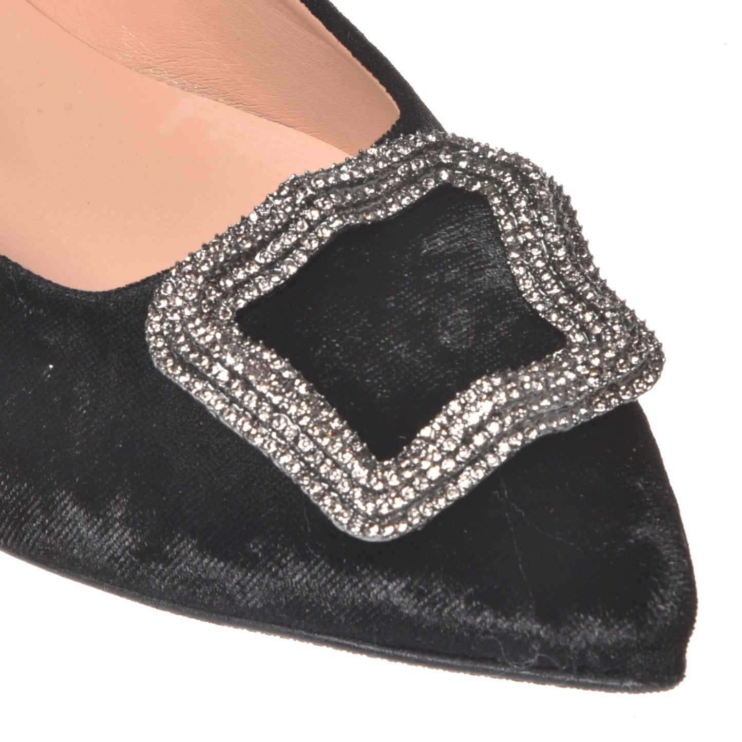 Ballerines en velours noir