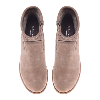 Desert boots en daim taupe