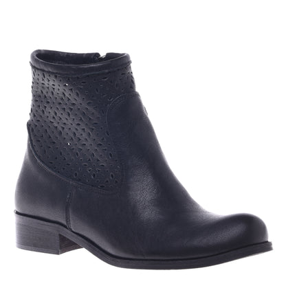 Desert boots en cuir de veau noir