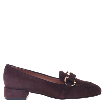 Mocassins marrons en daim