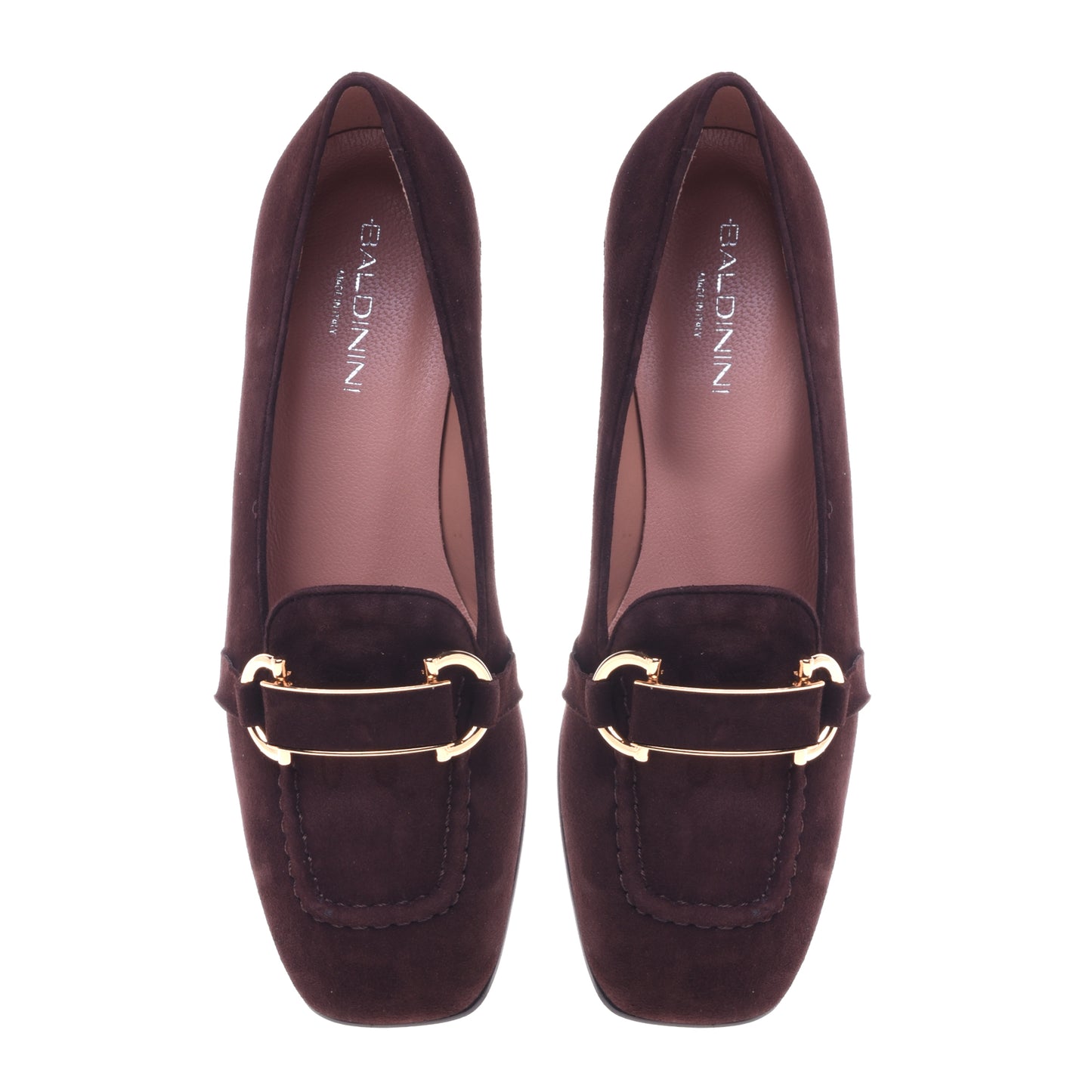 Mocassins marrons en daim