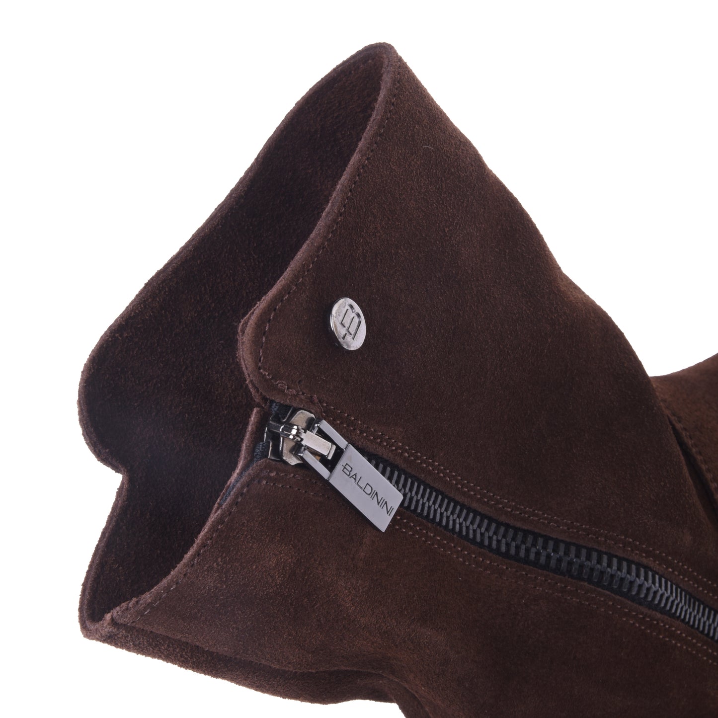 Bottines marron en daim