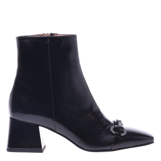 Bottines en naplak noir