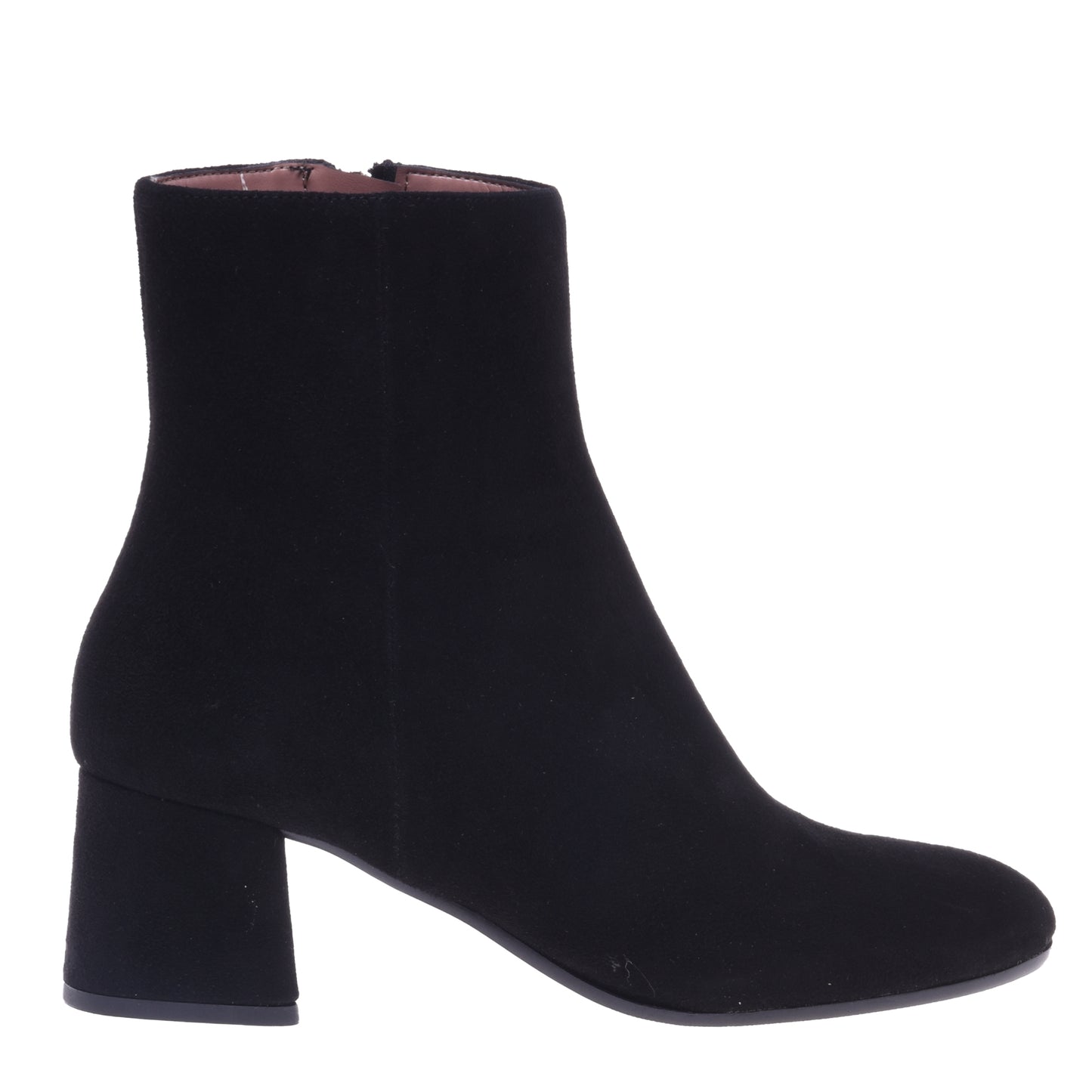 Bottines en daim noir