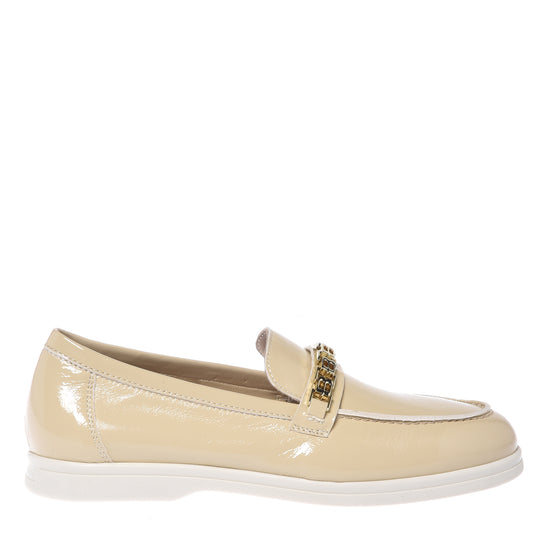 Mocassino in naplak beige