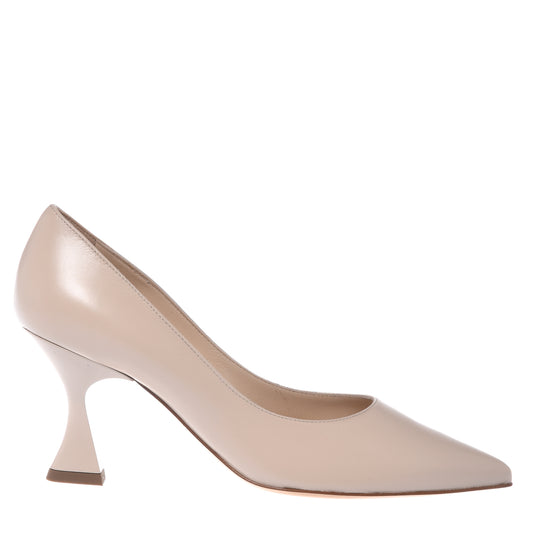 Décolleté in nappa rosa