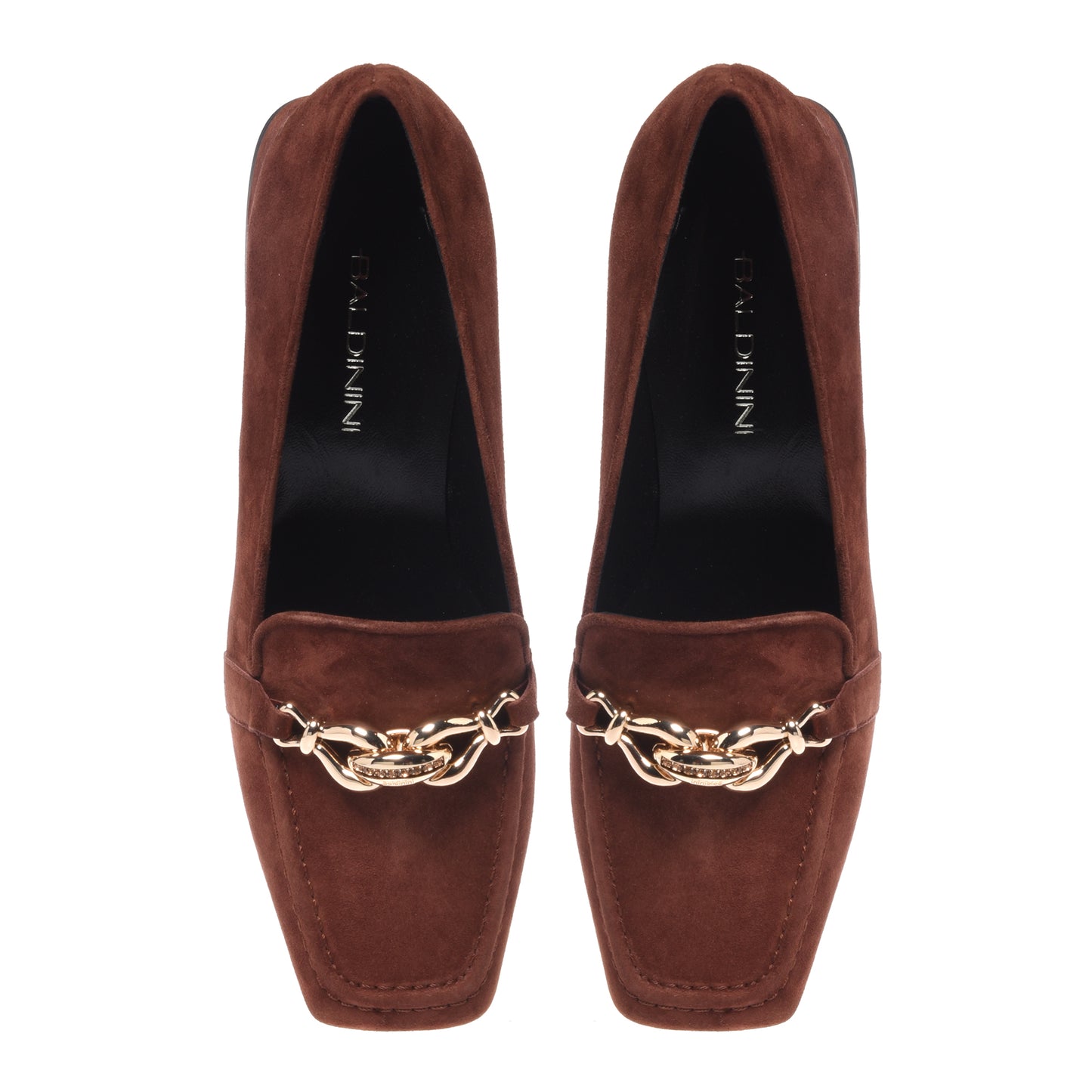 Mocassini in camoscio marrone