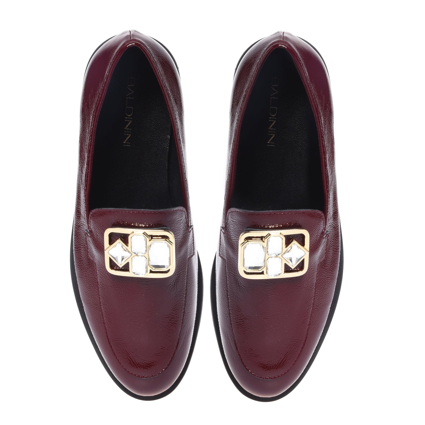 Mocassini in naplak bordeaux