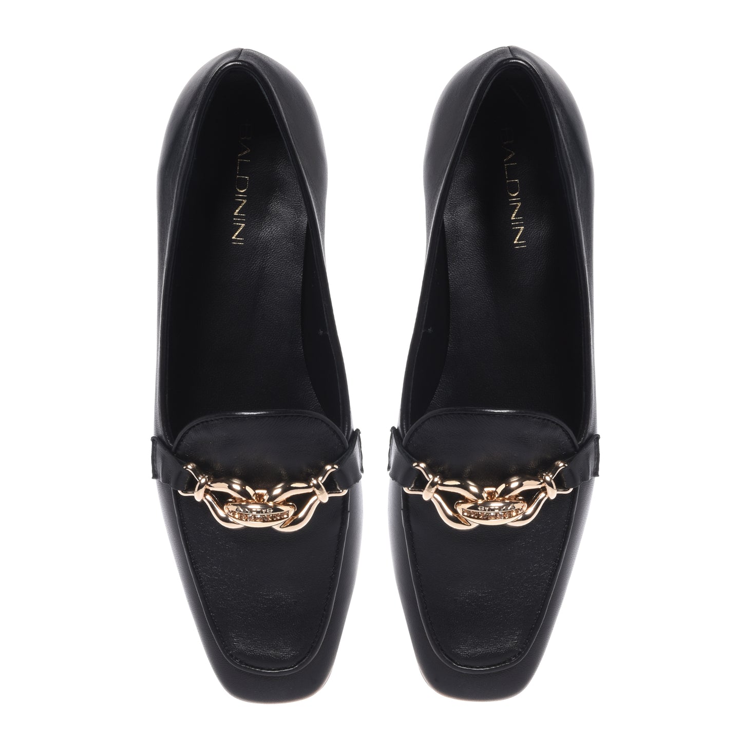 Mocassini in nappa nera