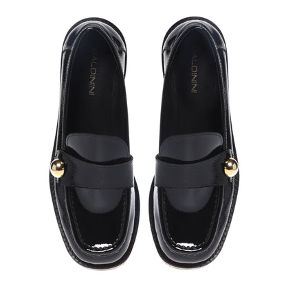 Mocassini in naplak nero