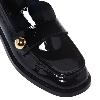 Mocassini in naplak nero