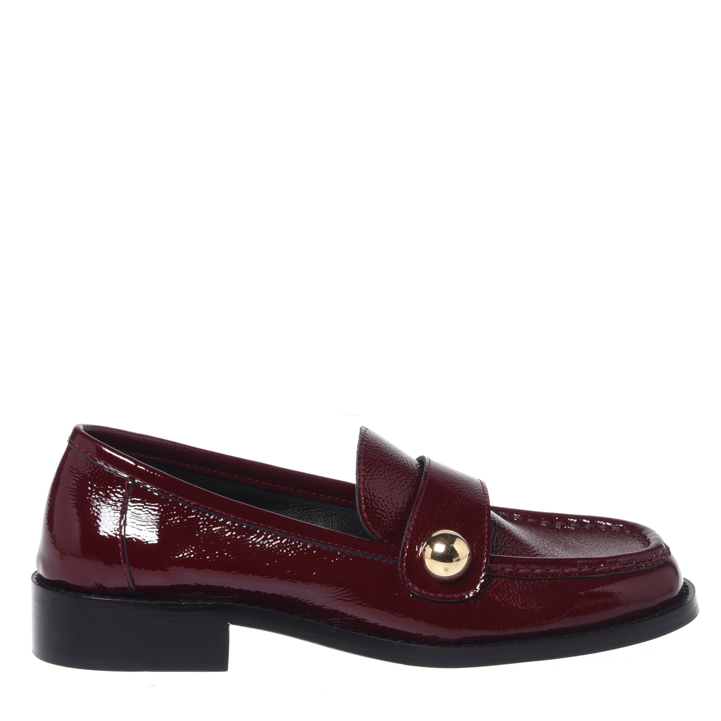 Burgundy Naplak Loafers