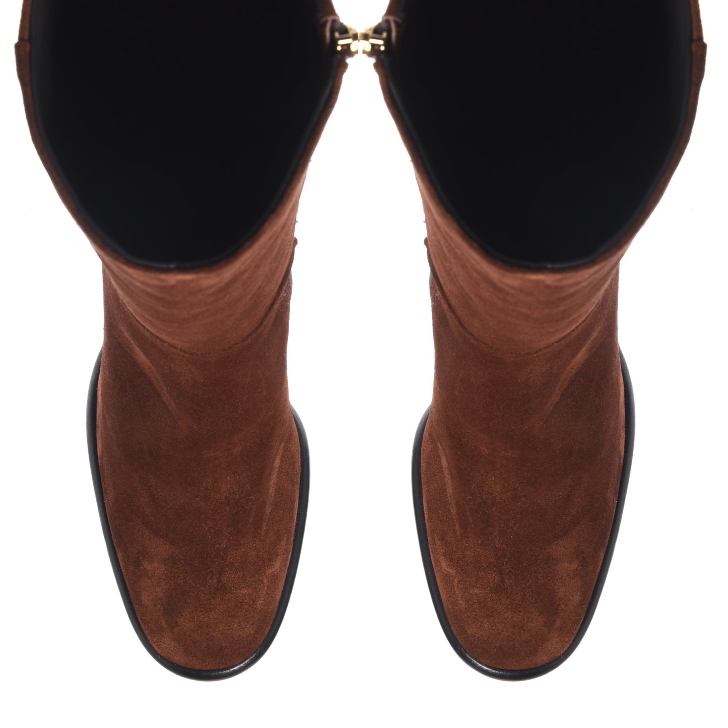 stivali scamosciati marroni