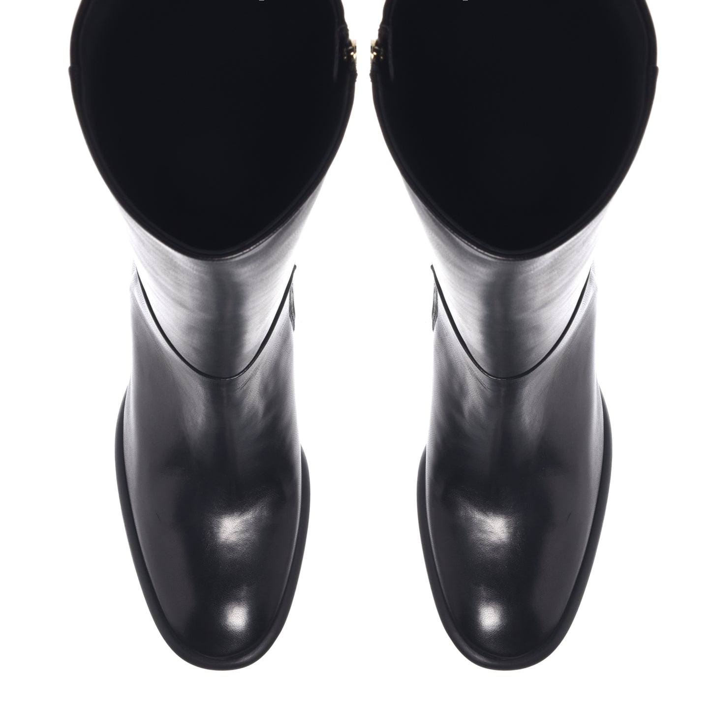 Stivali in nappa nera