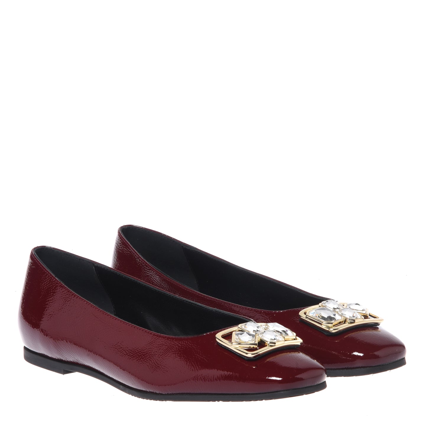 Ballerine in naplak bordeaux