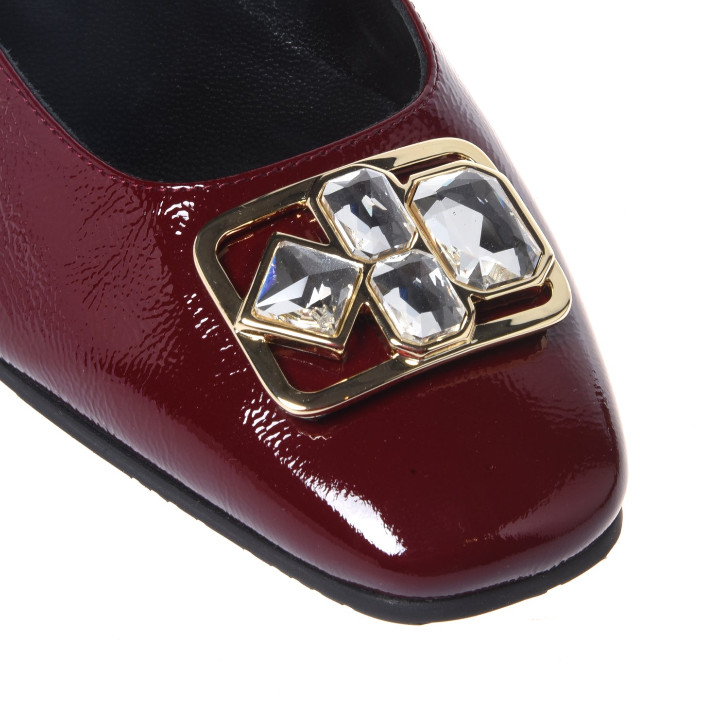 Ballerine in naplak bordeaux