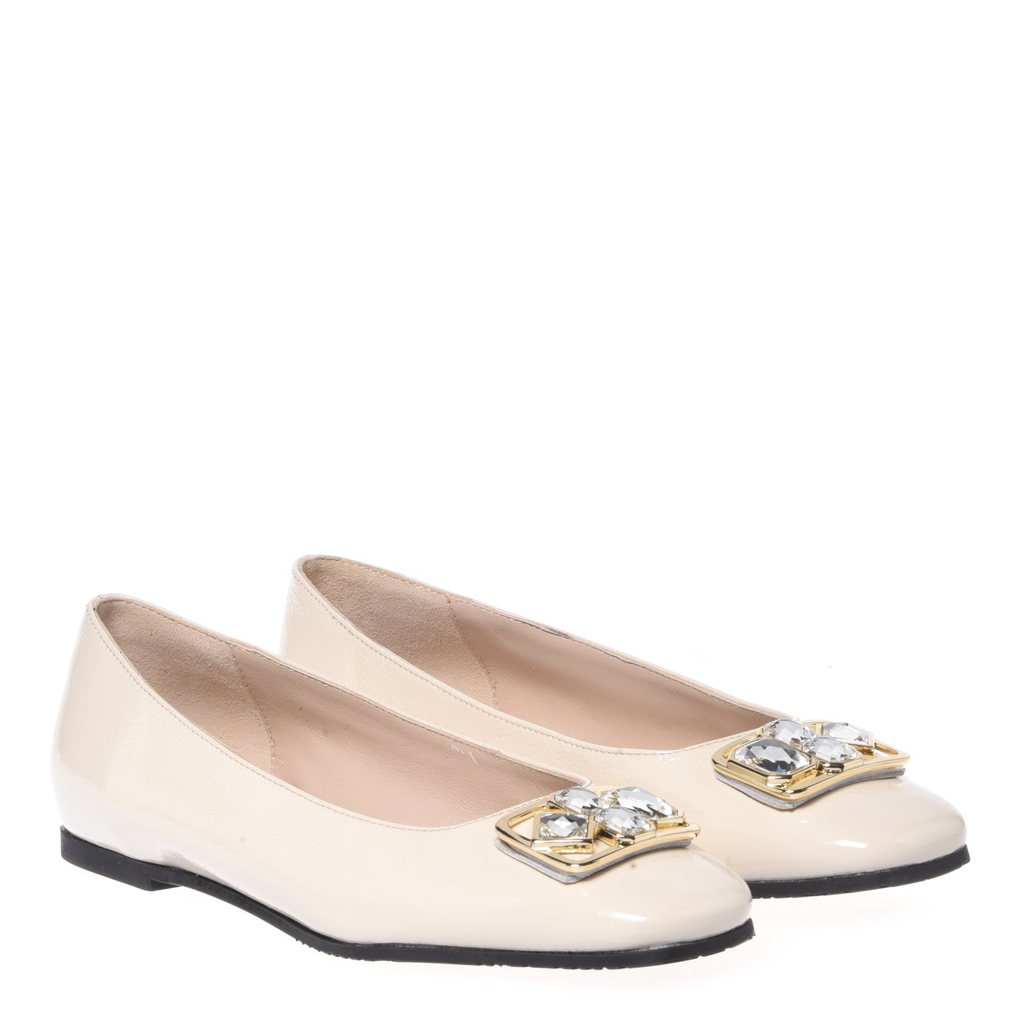 Ballerines vanille en naplak