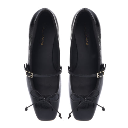 Ballerines en naplak noir