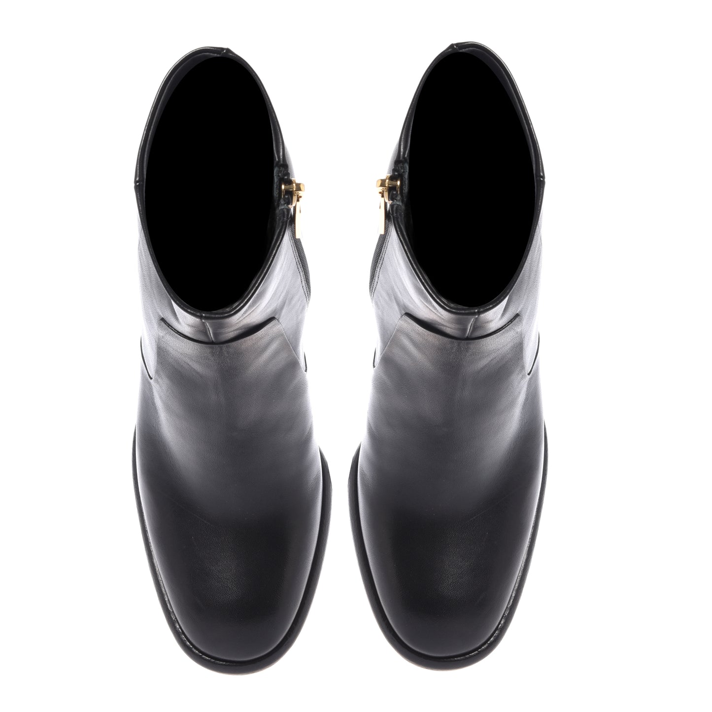 Stivaletti in nappa nera