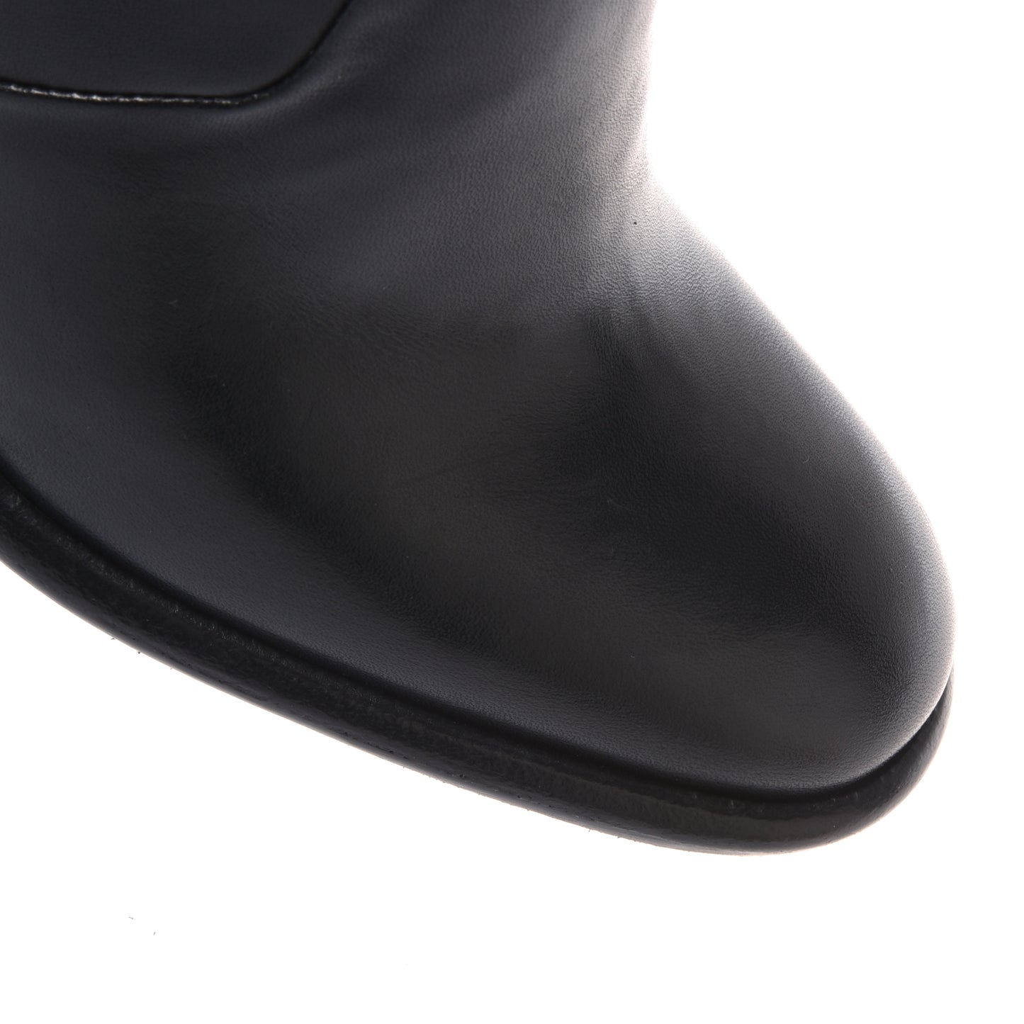 Stivaletti in nappa nera