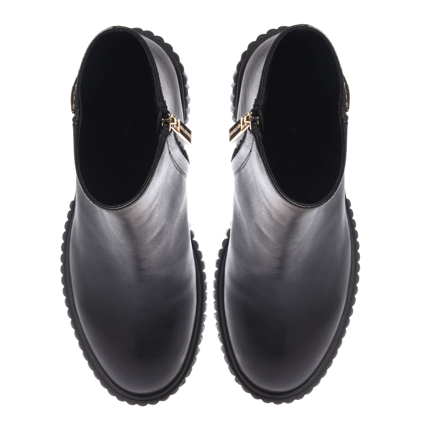 Stivaletti in pelle nera