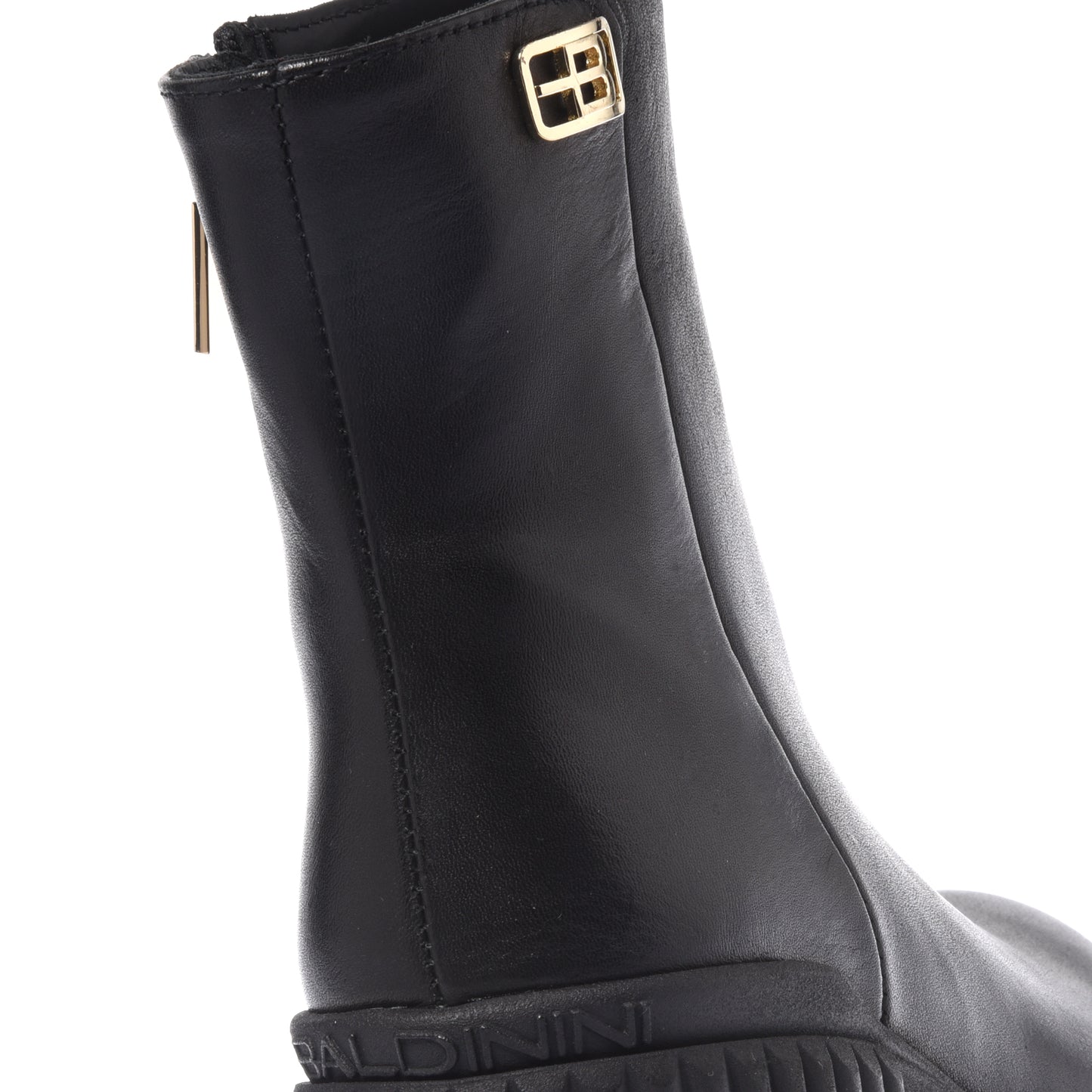 Stivaletti in pelle nera