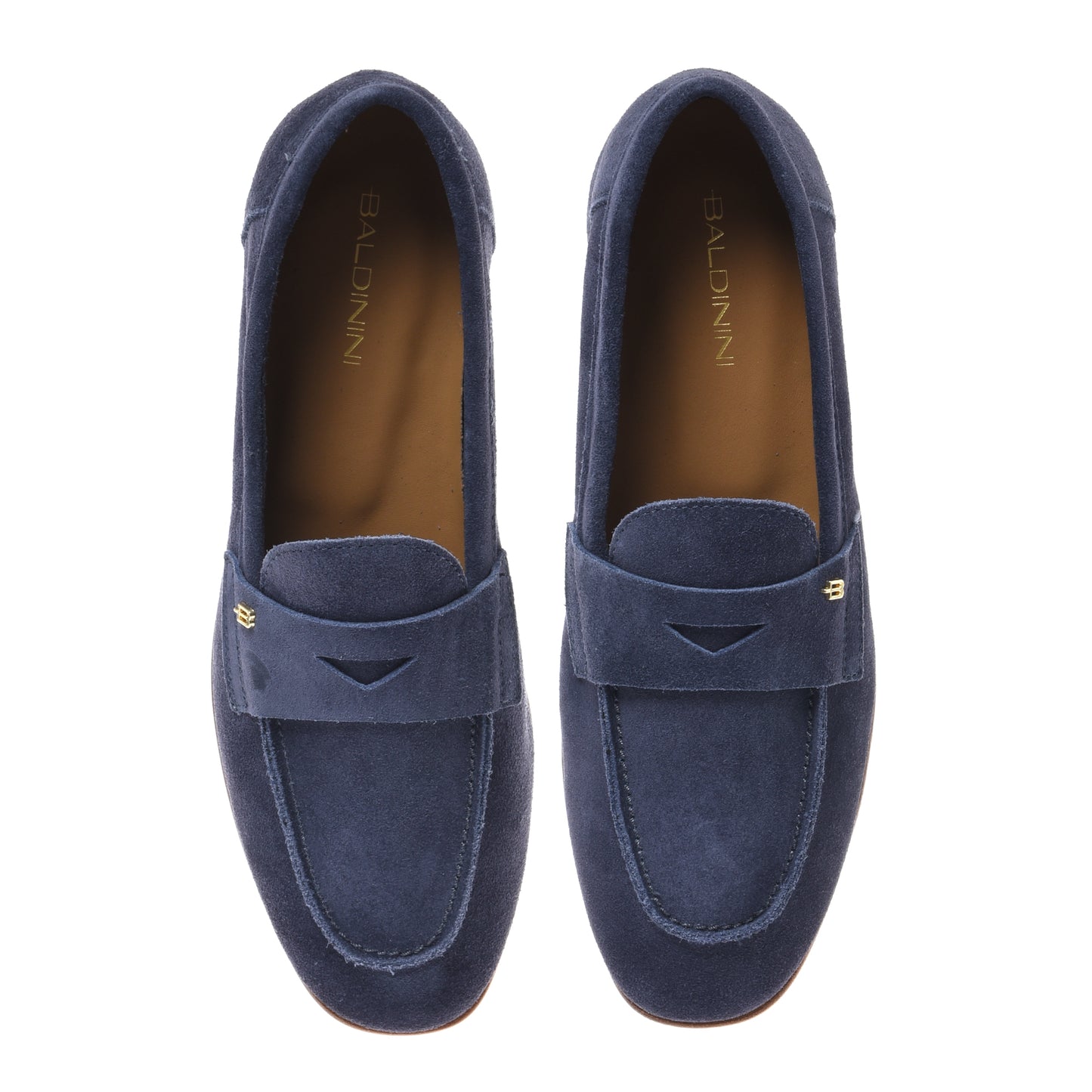 Blue Suede Loafer