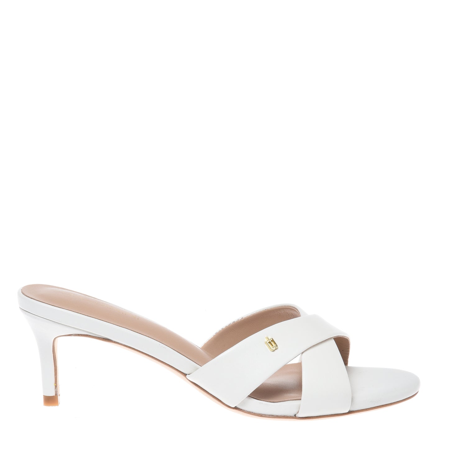 Sabot in nappa bianca