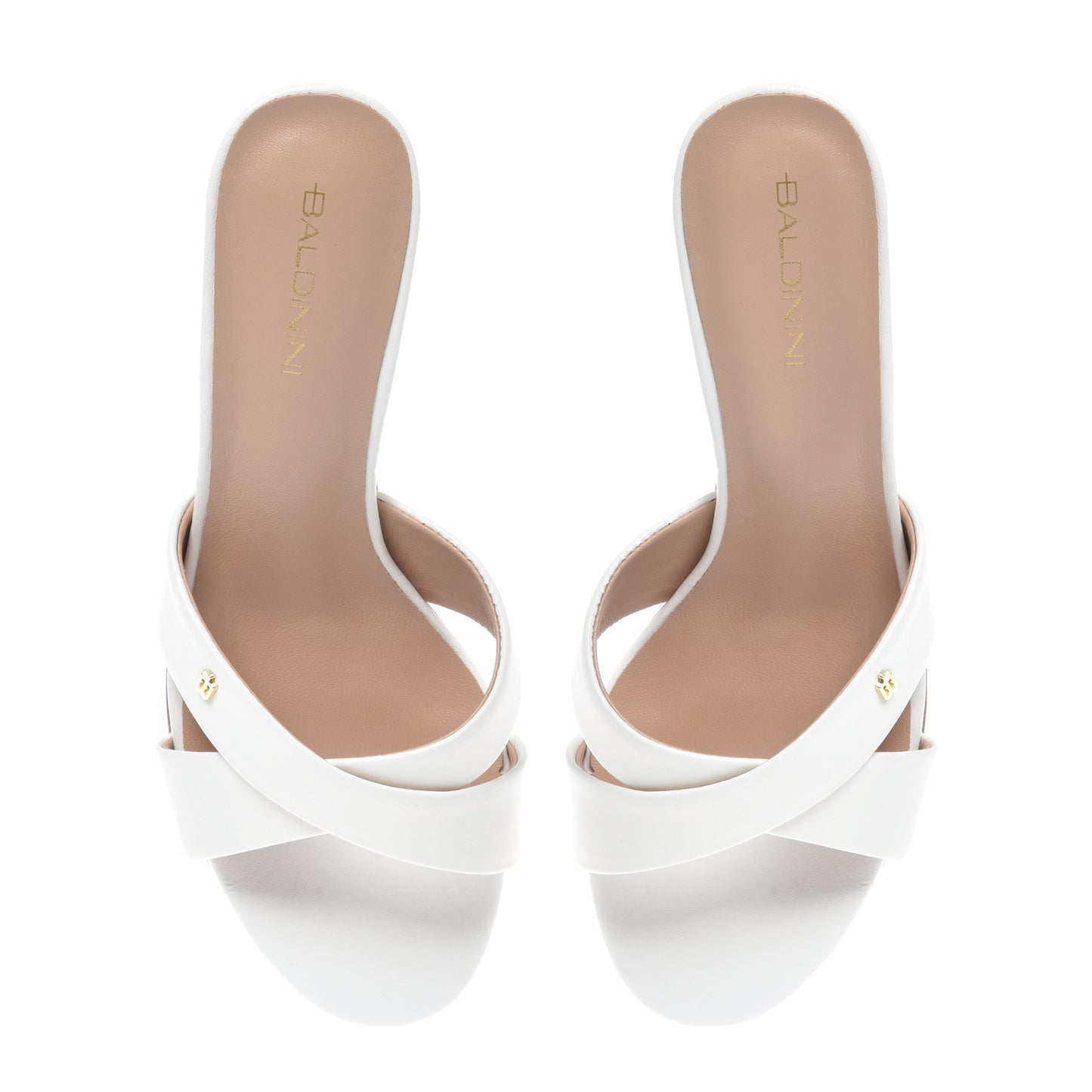 Sabot in nappa bianca