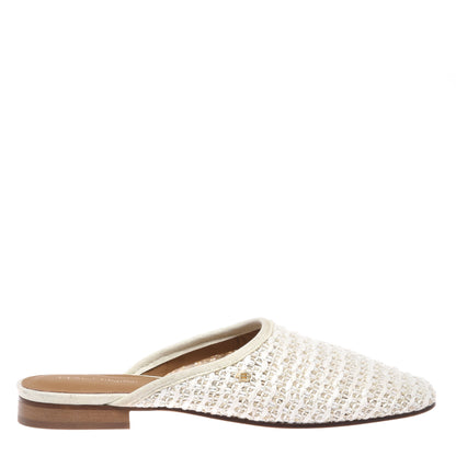 Zoccolo in rafia off-white