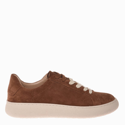 Brown suede sneaker