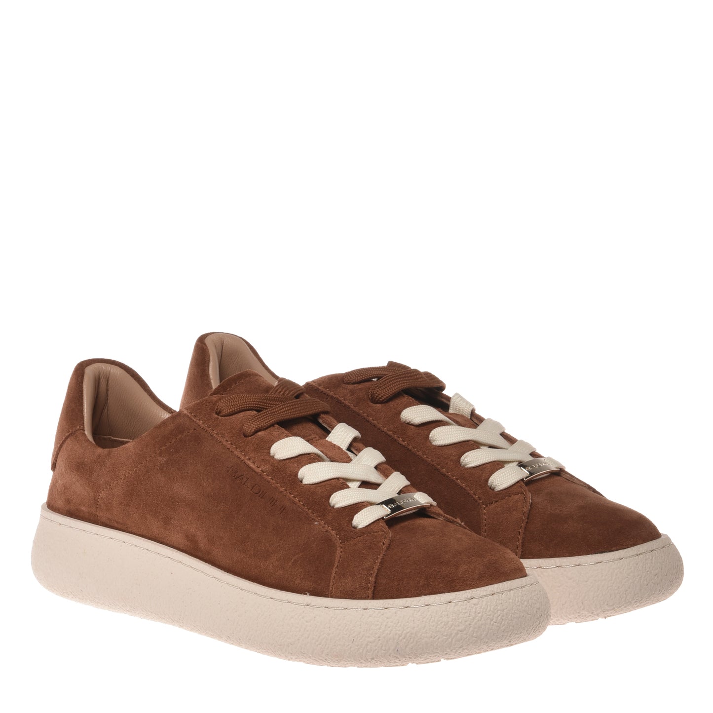 Brown suede sneaker