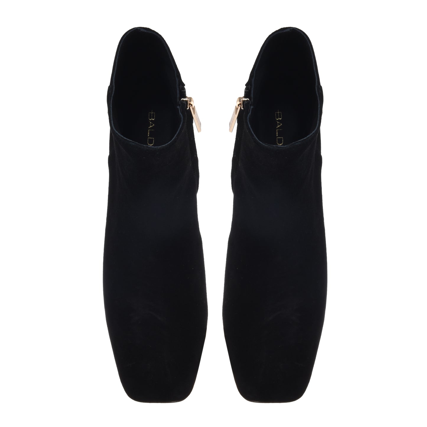 Bottine en cuir noir