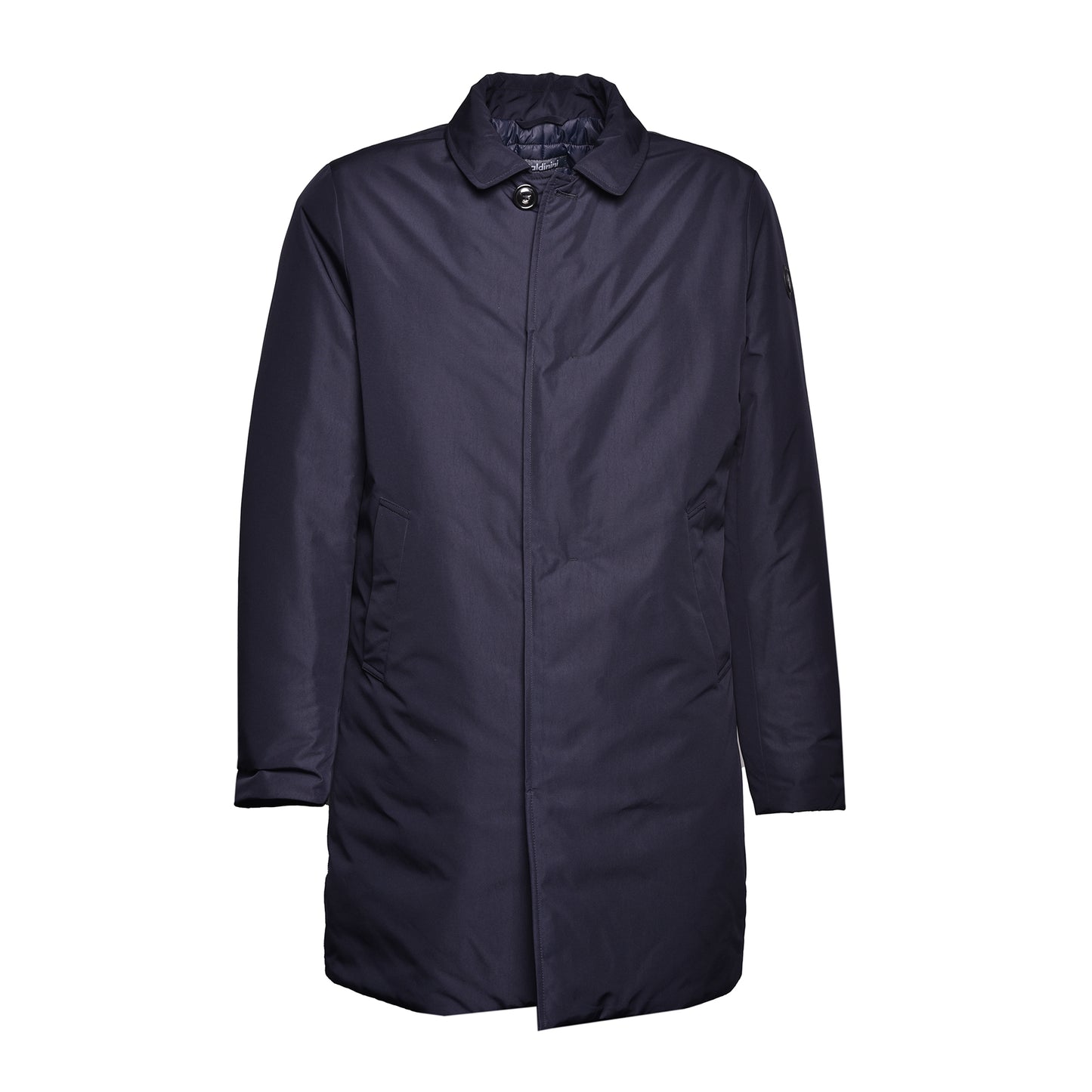 Trench en tissu bleu marine