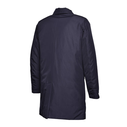 Trench en tissu bleu marine