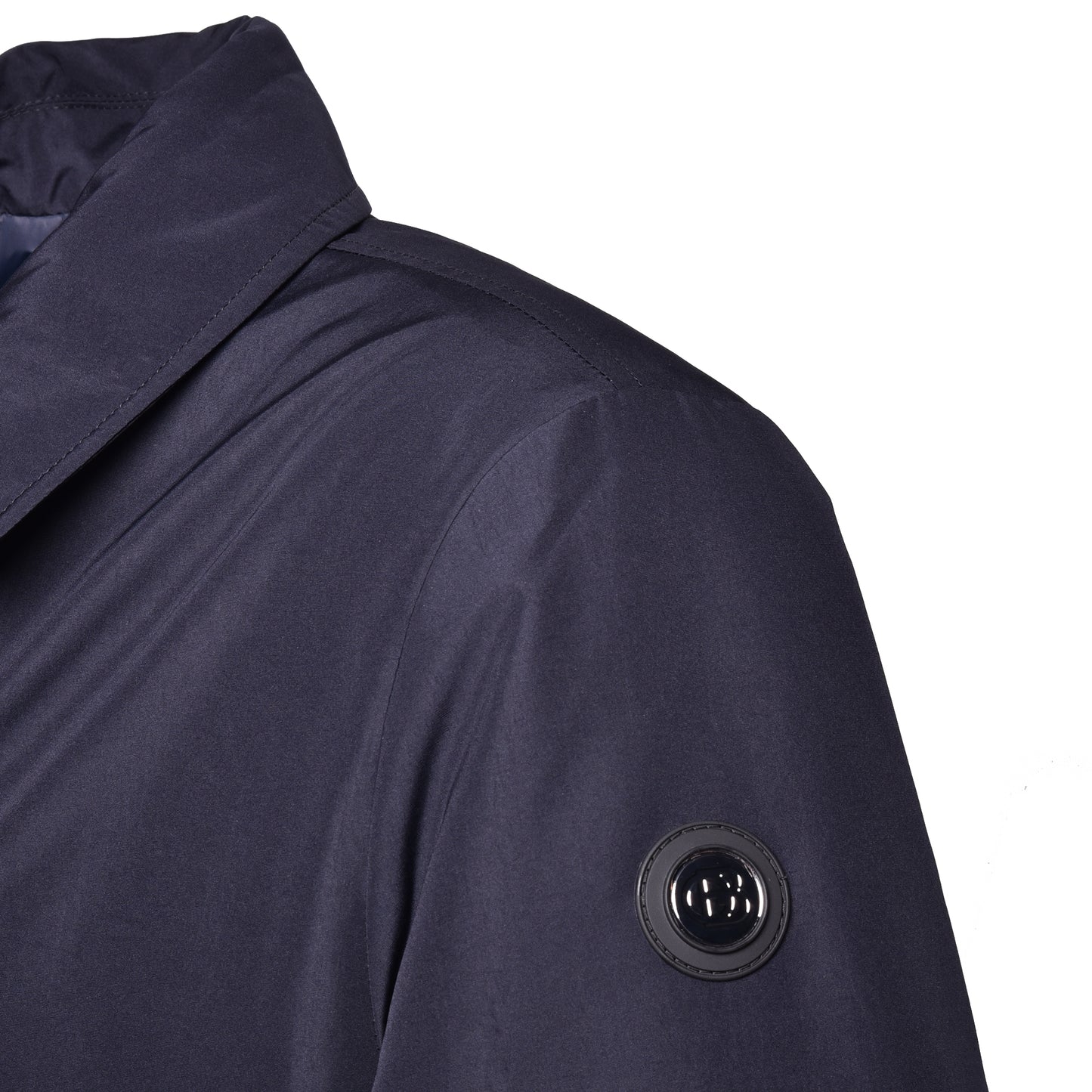 Trench en tissu bleu marine
