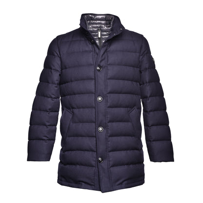 Veste en flanelle gris chiné