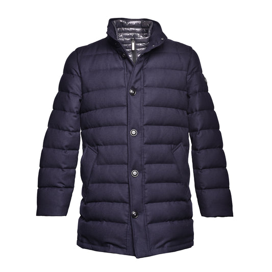 Veste en flanelle gris chiné