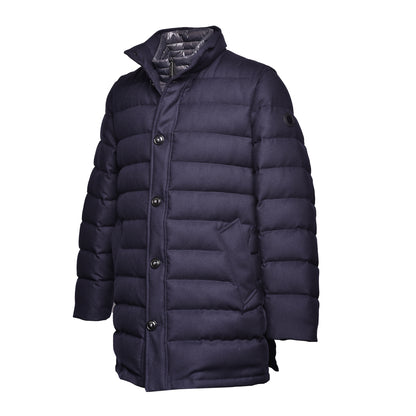 Veste en flanelle gris chiné