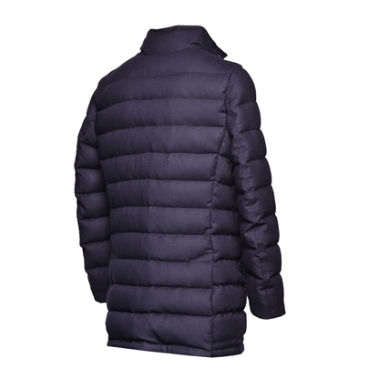 Veste en flanelle gris chiné
