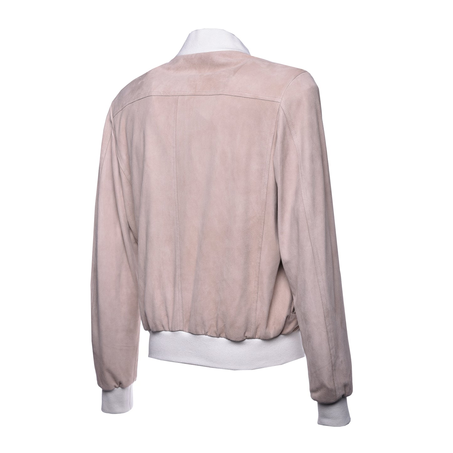 Bomber en daim sable