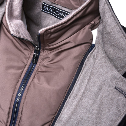 Veste rembourrée bleu foncé